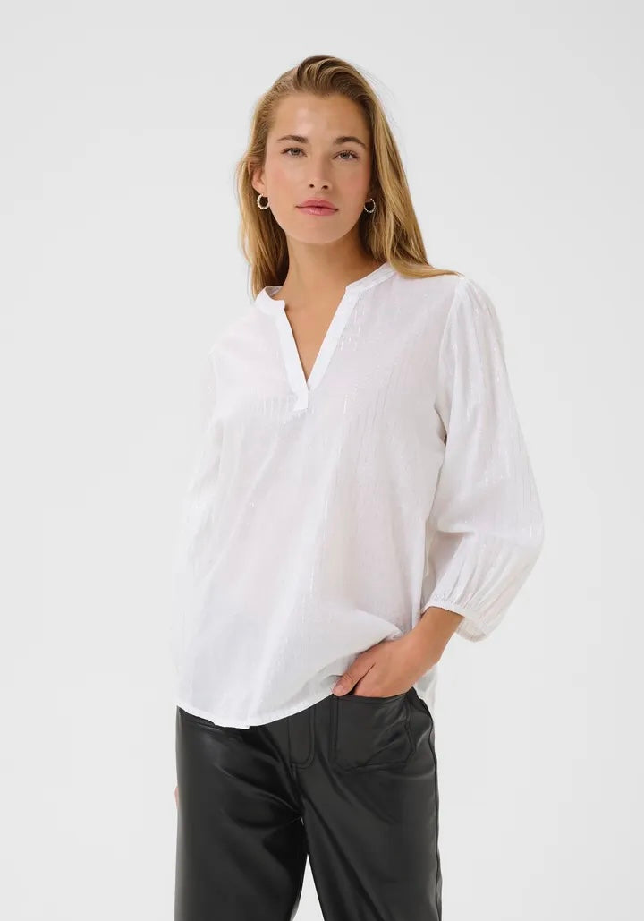 Kaluise Blouse Optical White