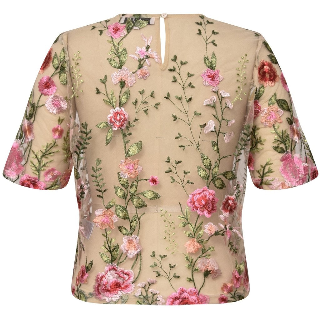Fuschia blouse