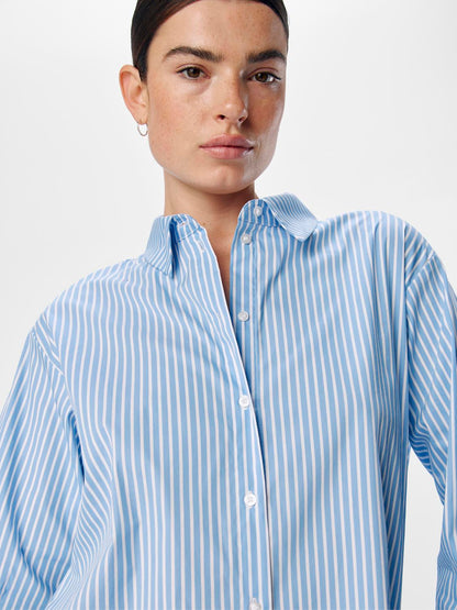 OBJTUTTA LO L/S SHIRT NOOS Mellomblå