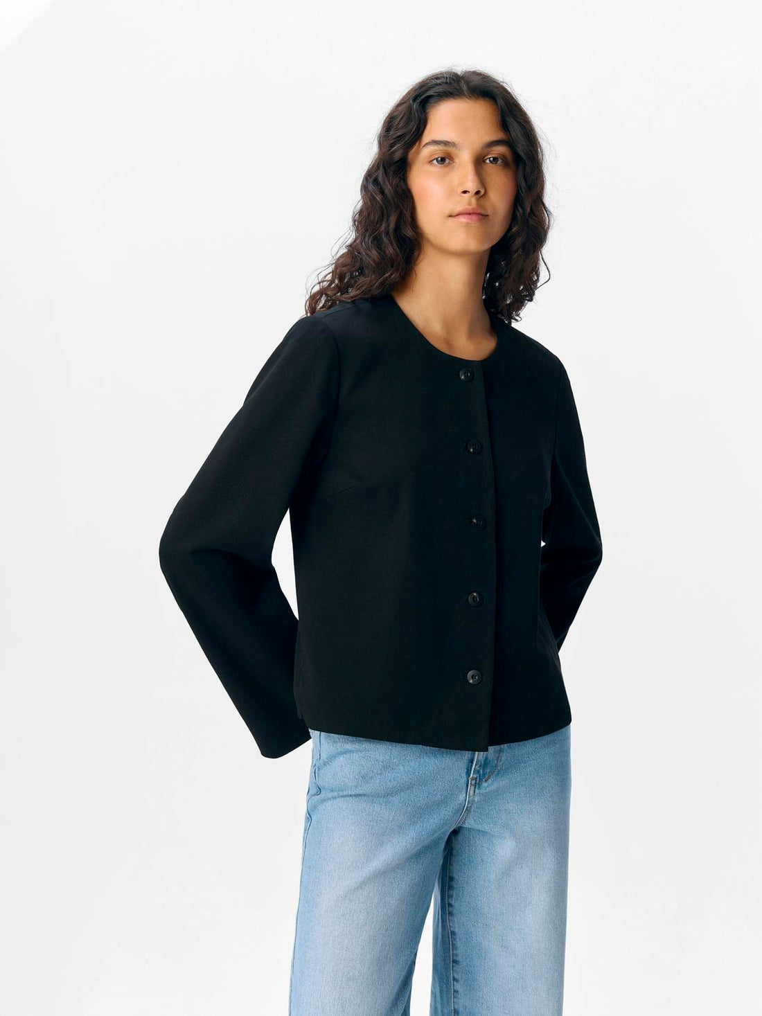 Objlisa L/s Re Blazer Noos Sort
