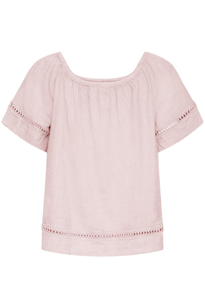 SBFONTANELLE SS BLOUSE Rose Smoke