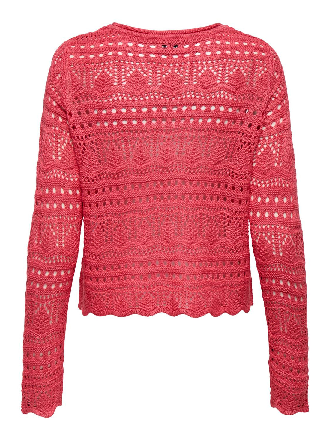 JDYSUN LAY L/S BOATNECK PULLOV. KNT NOOS Mellomrosa