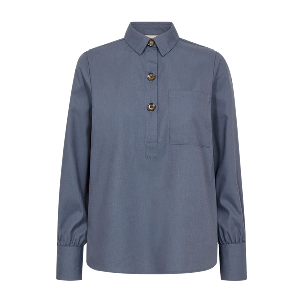 FQFLYNN-SHIRT Jeansblå