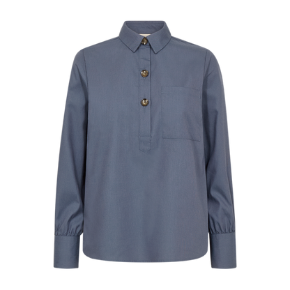 FQFLYNN-SHIRT Jeansblå