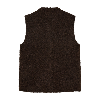 FQJUMP-WAISTCOAT Mørkebrun