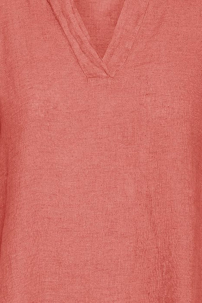 SBFONTANELLE BLOUSE Redwood