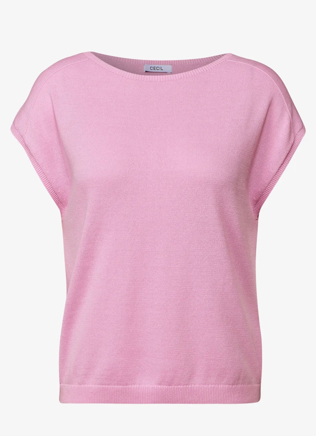 Linen look Knut shirt Rosa