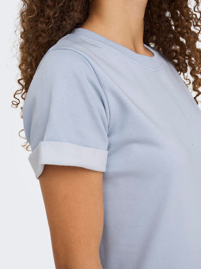 JDYIVY S/S DRESS JRS NOOS Mellomblå