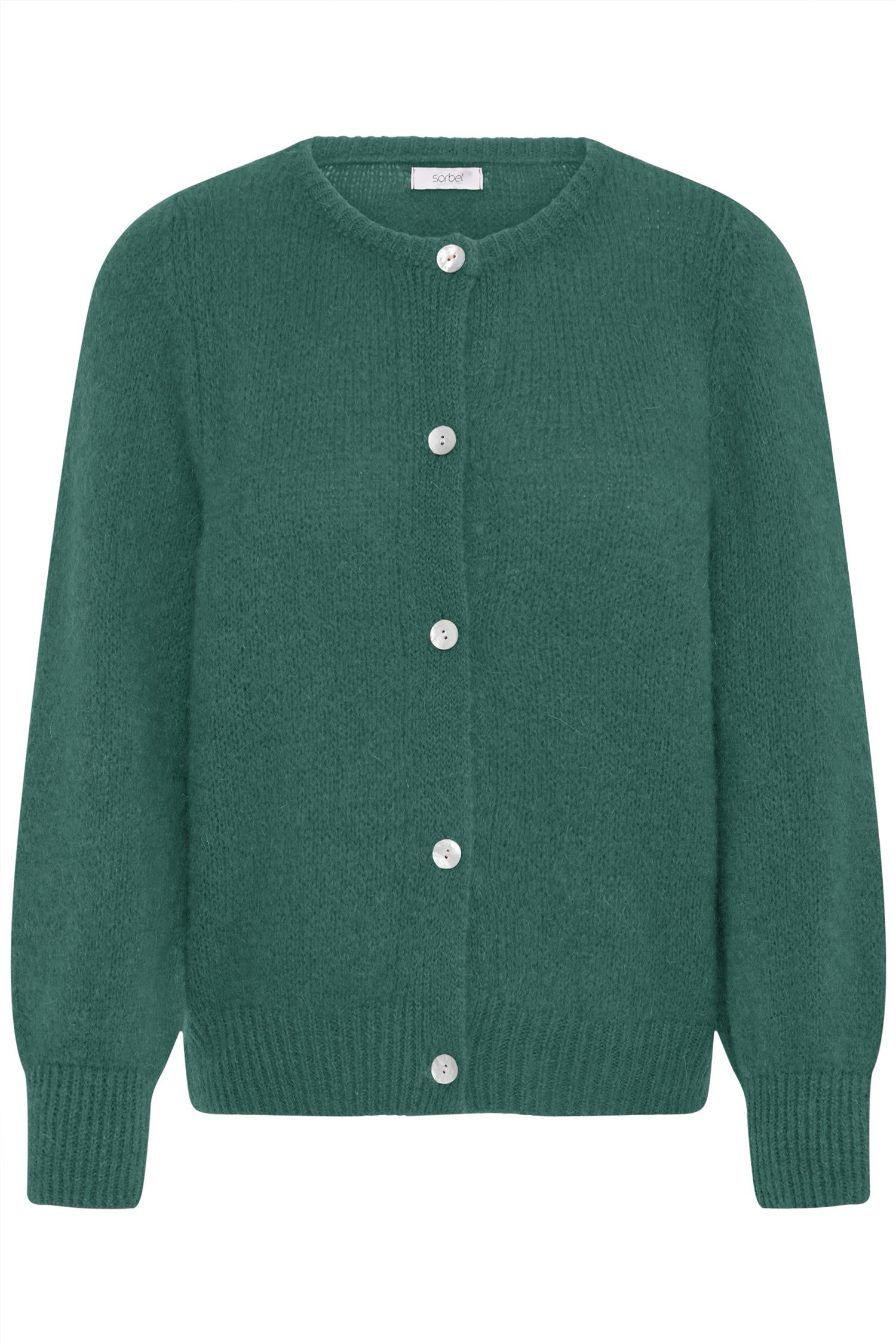 Sbgulvig Knit Cardigan Deep Teal