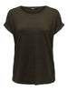 ONLMOSTER S/S O-NECK TOP NOOS JRS Mellombrun