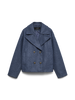 Vmvinceline Short Jacket Noos Mellomblå