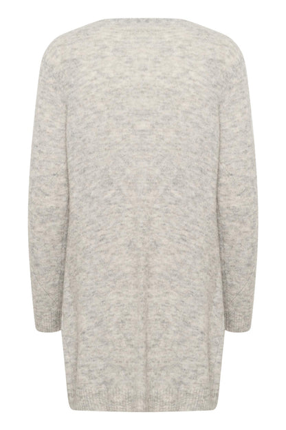 Crblu Kaitlyn Cardigan Light Grey Melange