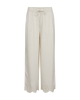 FQLINUS-PANTS linbukse Lys Beige