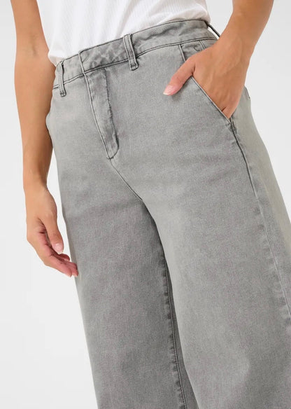 CRVISTI PANT Lysegrå