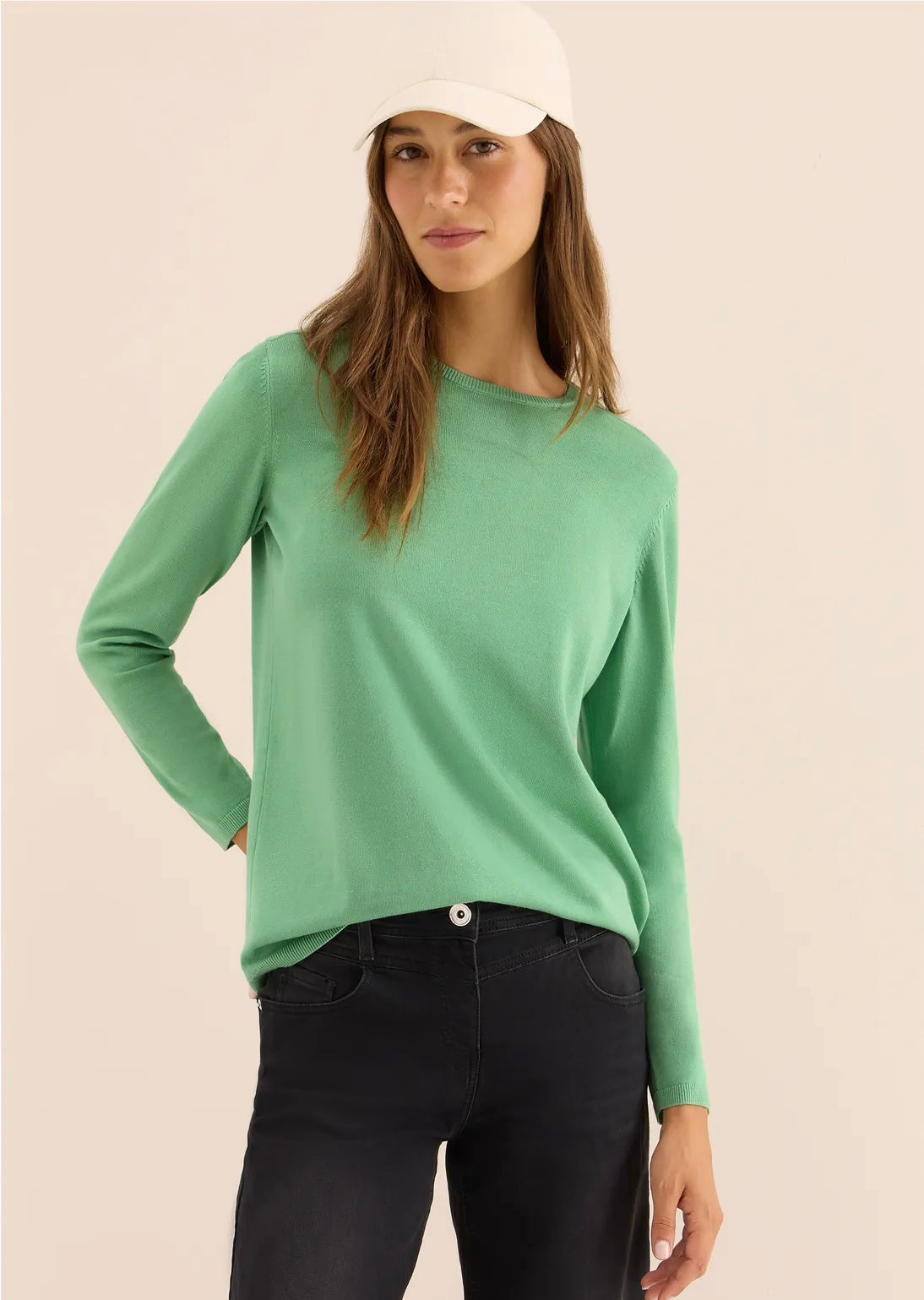 NOS BASIC ROUNDNECK Lysegrønn