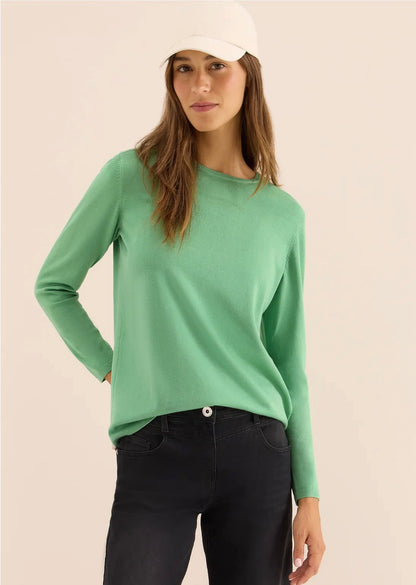 NOS BASIC ROUNDNECK Lysegrønn