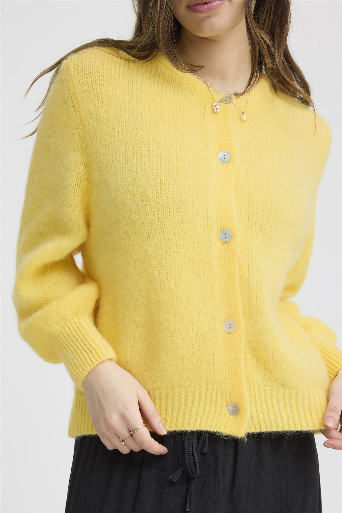 SBGULVIG KNIT CARDIGAN Gul