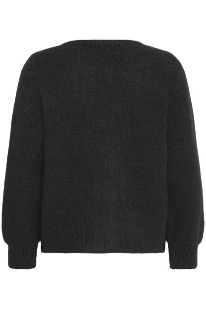 Sbgulvig Knit Cardigan Jet Black