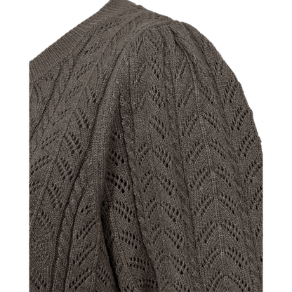 FQCLARRY-PULLOVER Brun