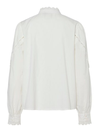 YASKOMEA LS SHIRT S. Offwhite