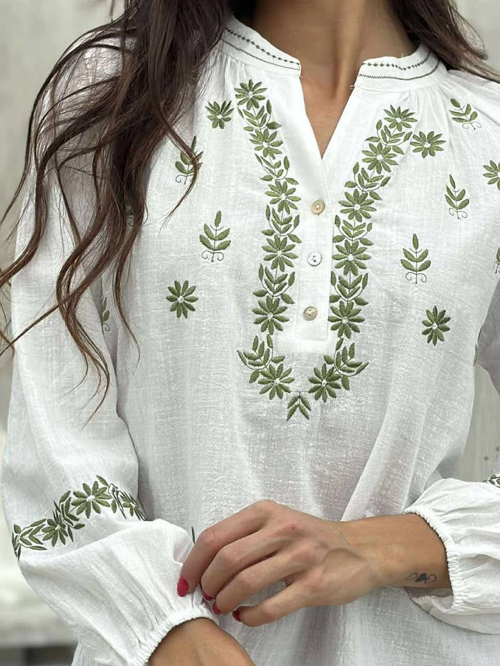 MYNTHE BLUSE Khaki