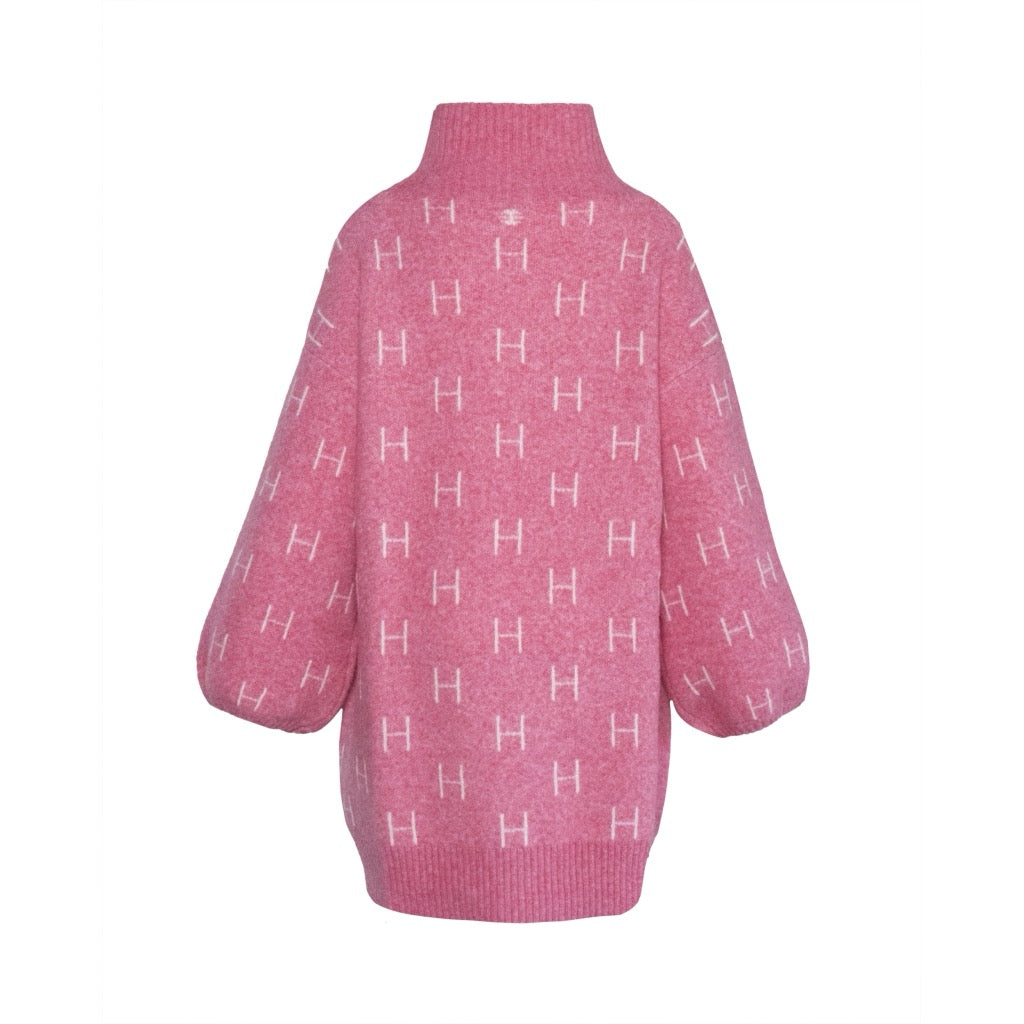 Fam Sweater Long Rosa