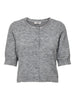 Jdyalva Life 2/4 Embel Cardigan Knt Noos Mellomgrå
