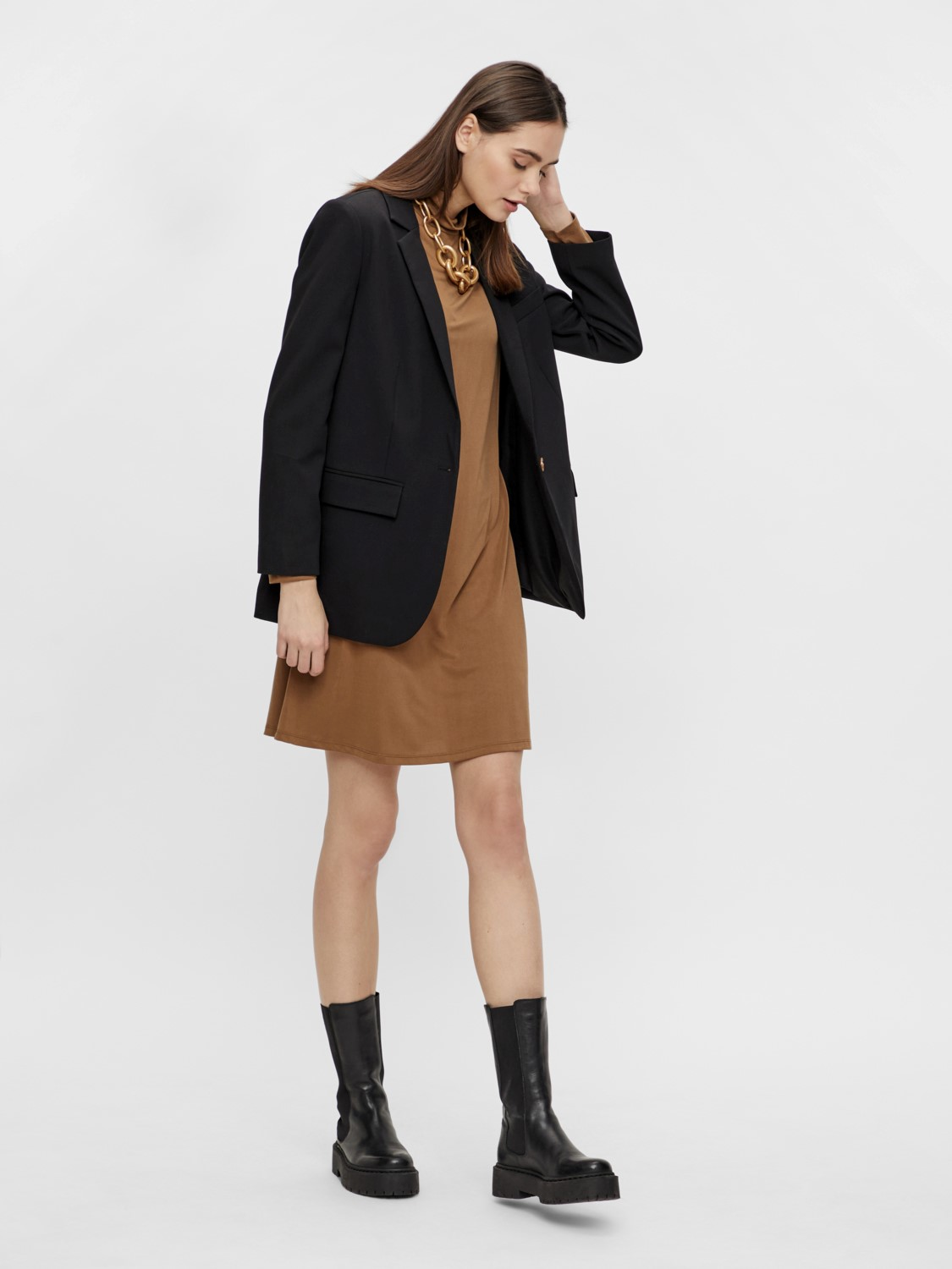 OBJSIGRID L/S BLAZER Svart