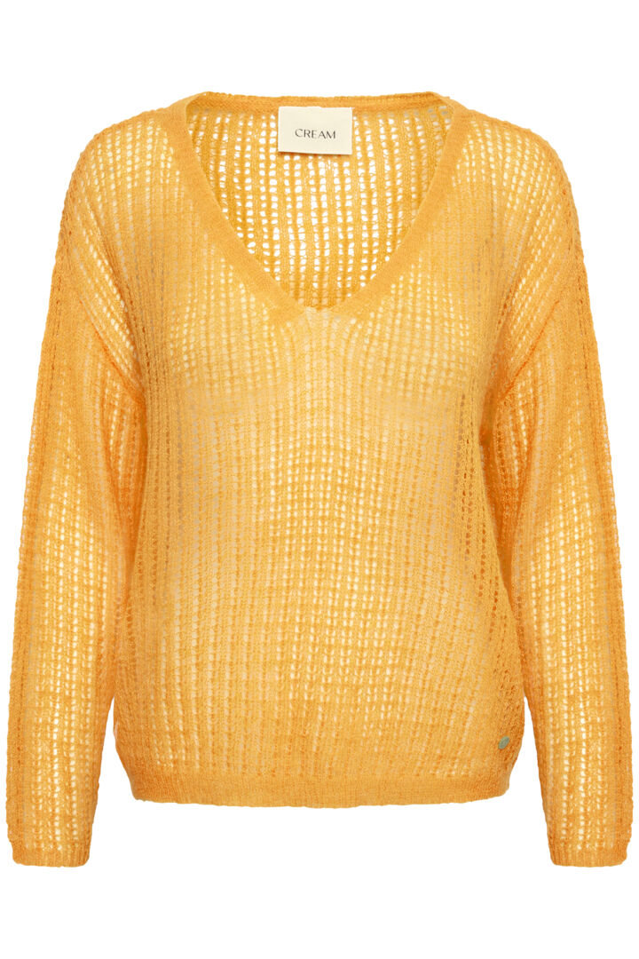 CRCLARA KNIT PULLOVER Gul