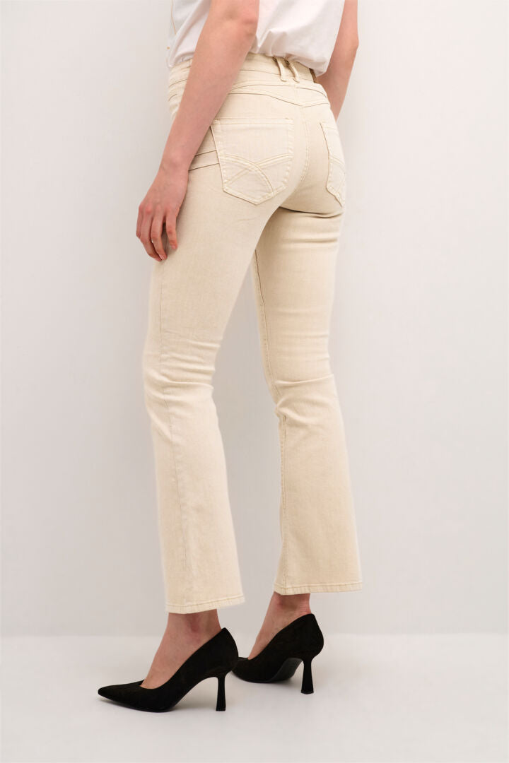 CRAMALIE BOOTCUT JEANS SHAPE FIT Lys Beige
