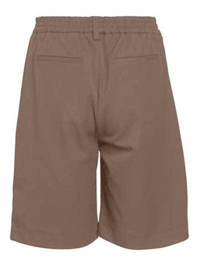 OBJLISA MW WIDE SHORTS Beige
